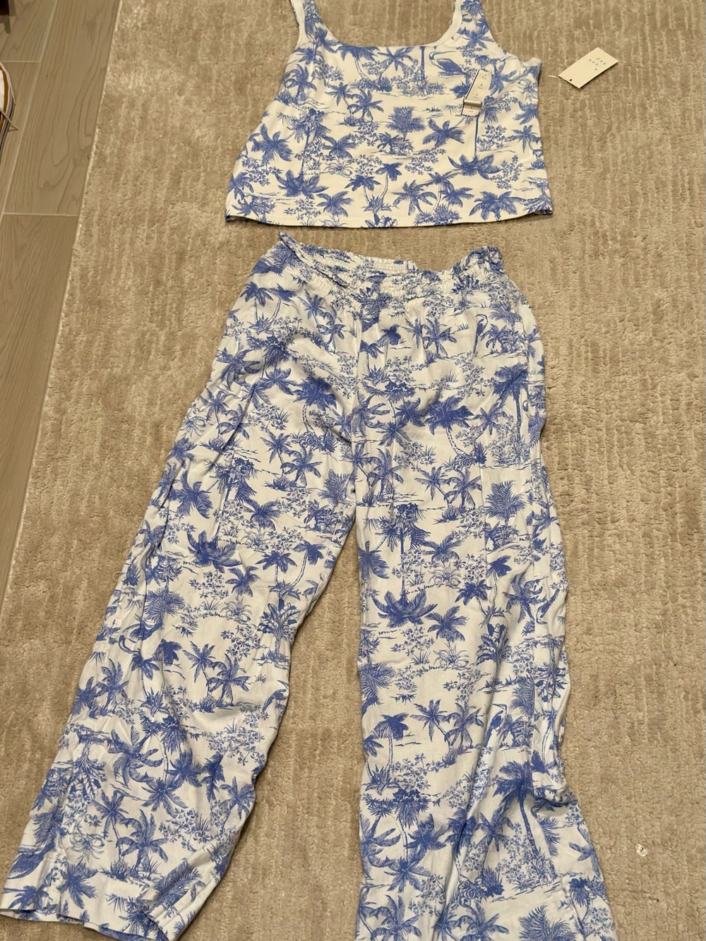 Target two piece tropical set